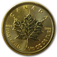Kanada 5 CAD Maple Leaf 1/10 Oz Gold