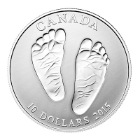 Kanada - 10 CAD Welcome to the World 2015 - 1/2 Oz Silber