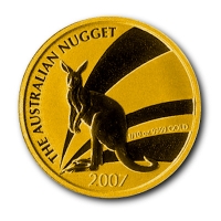 Australien - 15 AUD Knguru 2007 - 1/10 Oz Gold