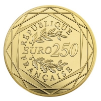 Frankreich - 250 EUR Gallischer Hahn 2015 - Goldmnze