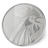 Frankreich - 100 EUR Gallischer Hahn 2014 - Silbermnze