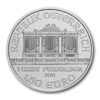 sterreich 1,5 EUR Wiener Philharmoniker 2011 1 Oz Silber