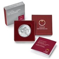sterreich - 20 EUR Lebendige Urzeit Quartr - 18g Silber PP