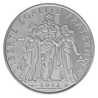 Frankreich - 10 EUR Herkules 2012 - 10g Silber