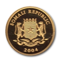 Somalia - 50 Shillings Cleopatra 2004 - 1/25 Oz Gold