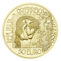 sterreich - 50 EUR Klimt und seine Frauen Medizin - 10g Gold