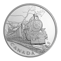 Kanada - 20 CAD Homefront Transcontinental Railroad 2015 - 1 Oz Silber