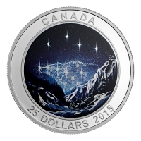 Kanada - 25 CAD Sternenkarten Ewige Jagd 2015 - 1 Oz Silber