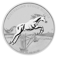 Australien - 1 AUD Stock Horse 2015 - 1 Oz Silber