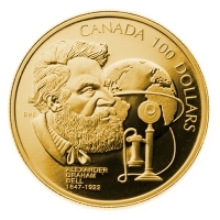 Kanada - 100 CAD Alexander Graham Bell 1997 - 1/4 Oz Gold PP